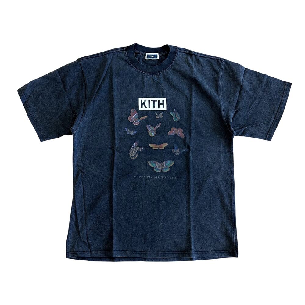 Kith Butterfly Vintage Tee Black L